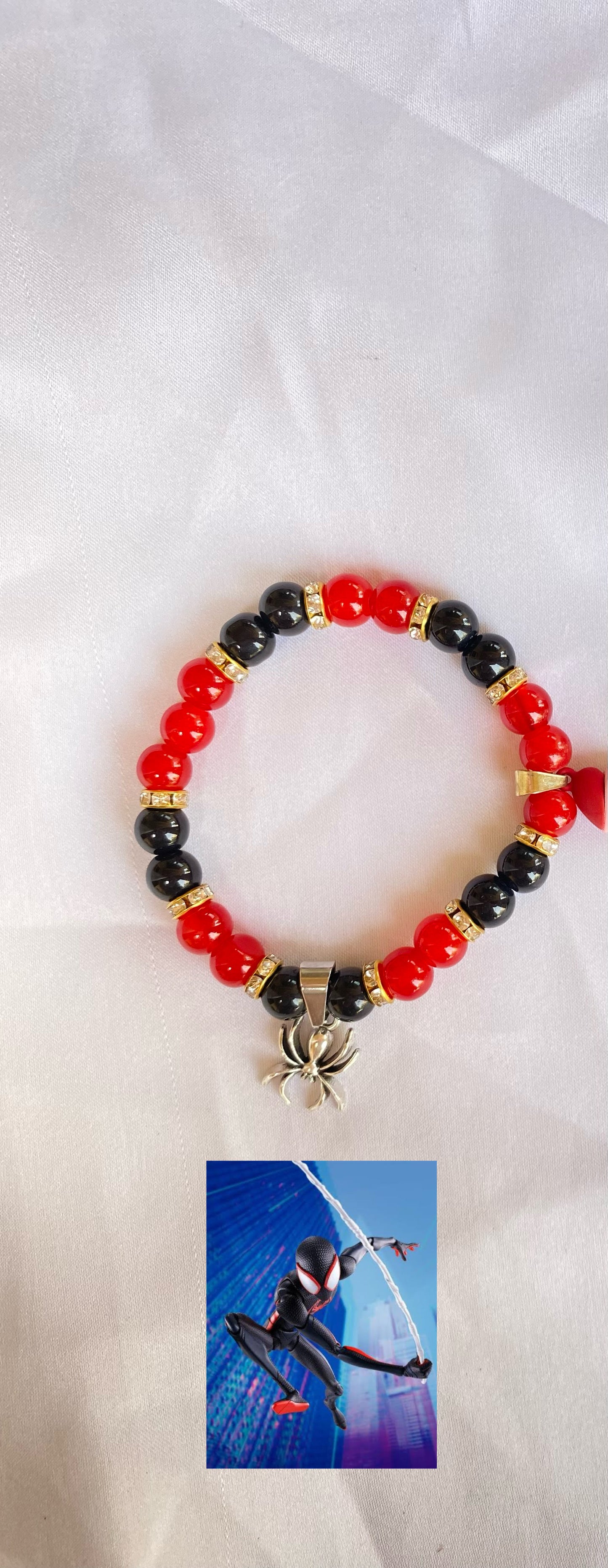 The new spider man / spider women bracelets