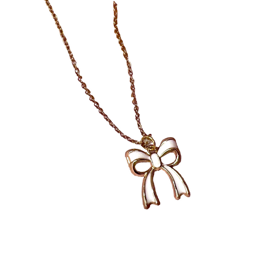 Cute bow pendant