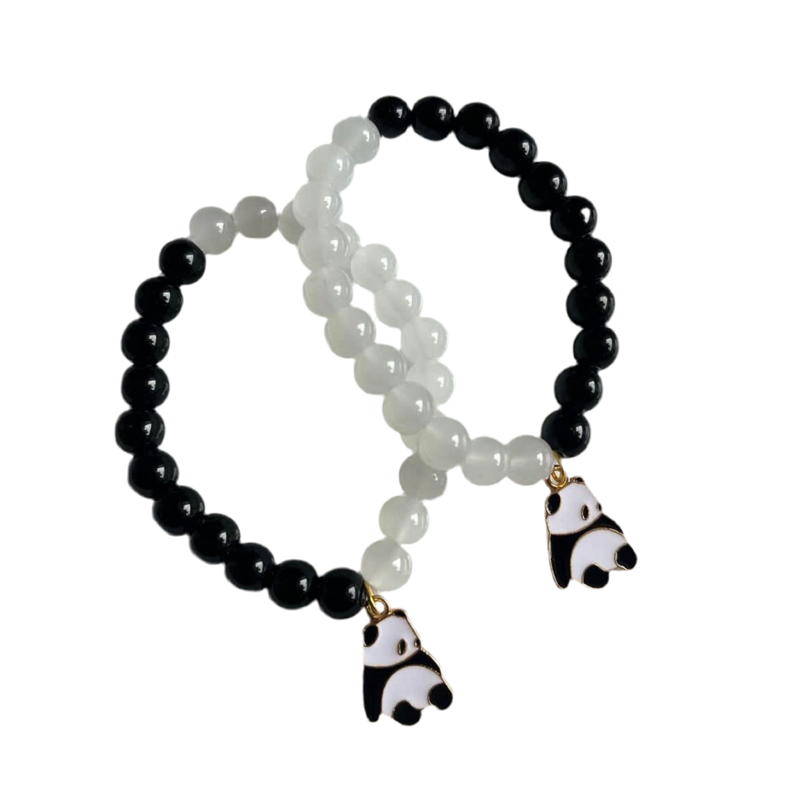Cute panda pair bracelets