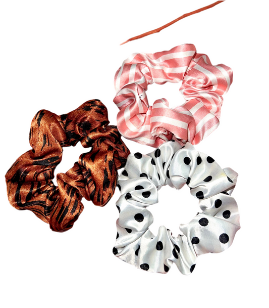 Pack of 3 cute scrunchies