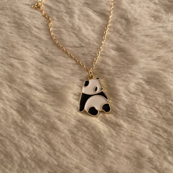 Cute panda necklace