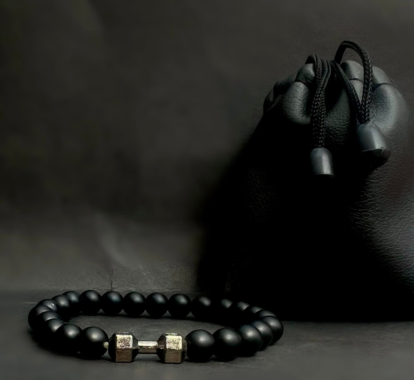 Dumbbell bracelet
