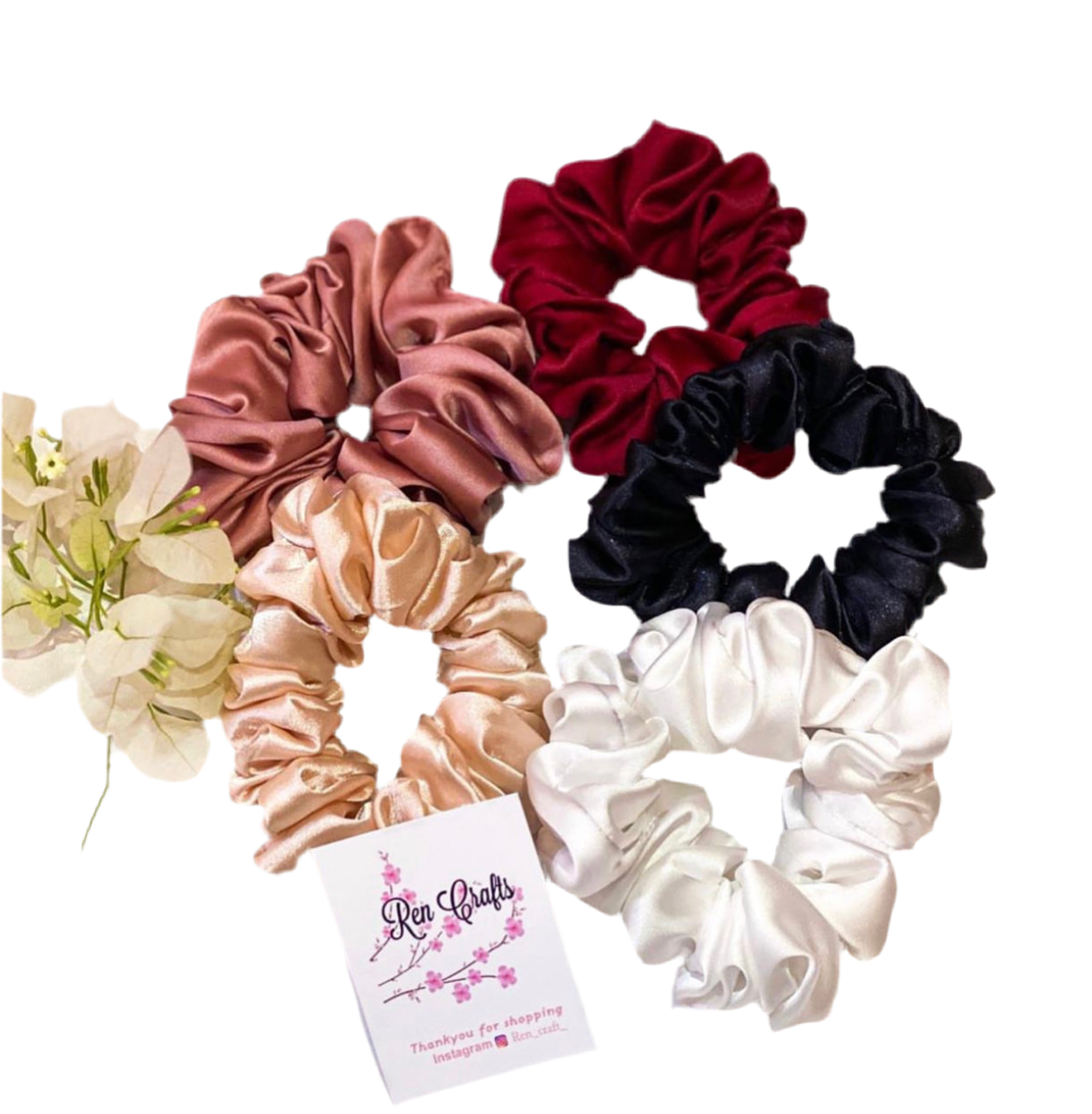 Scrunchy pack of 5