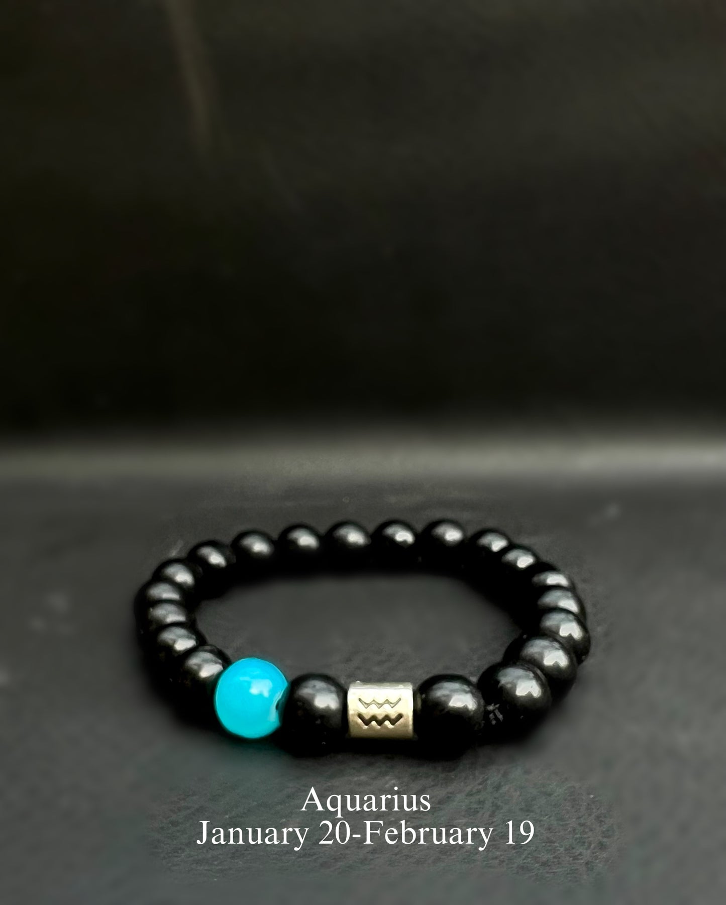 Aquarius ♒️ Stone Bracelet