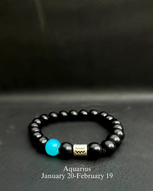 Aquarius ♒️ Stone Bracelet