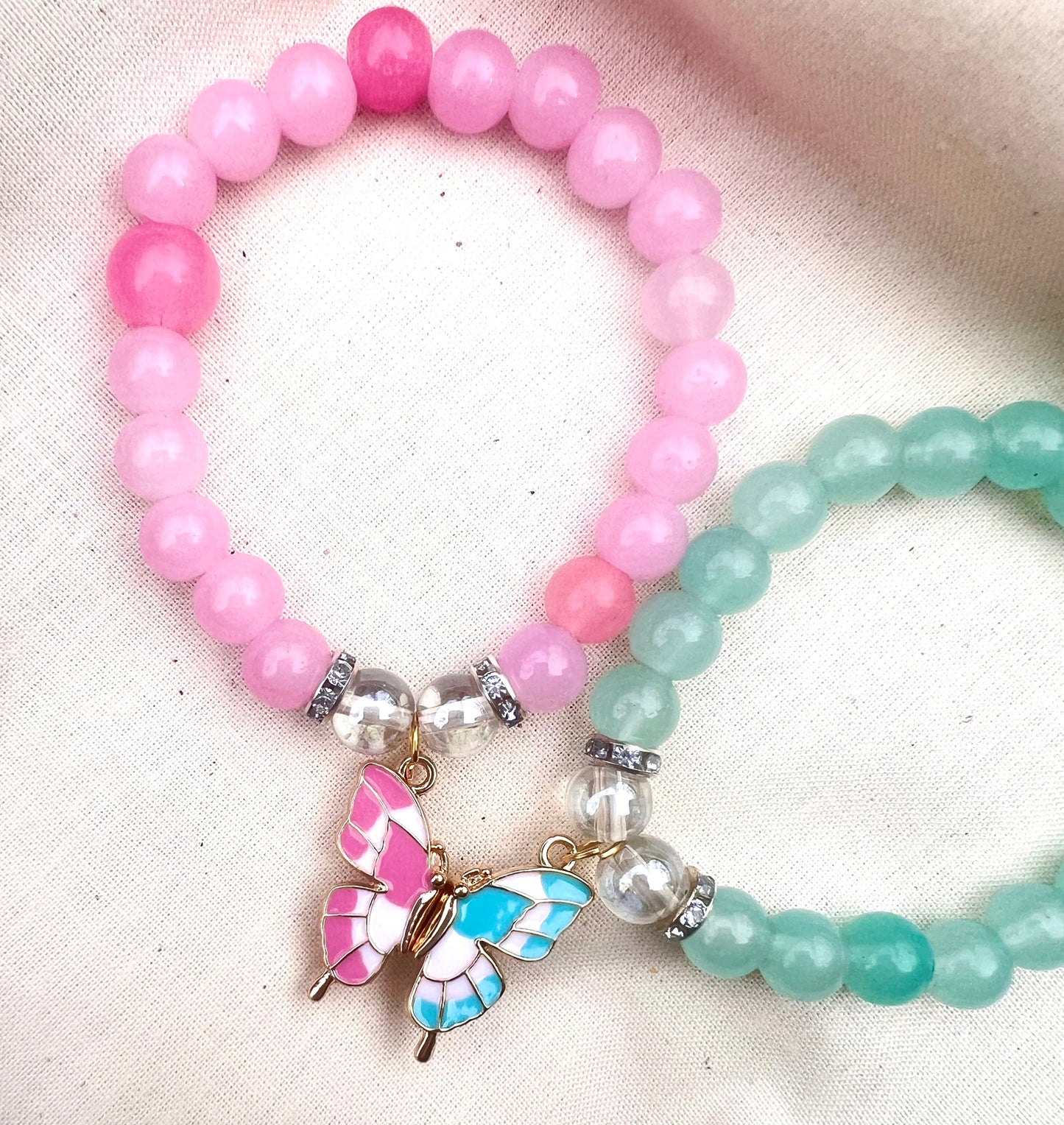 Butterfly magmatic bracelets