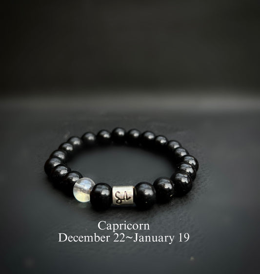 Capricorn ♑️ Stone Bracelet