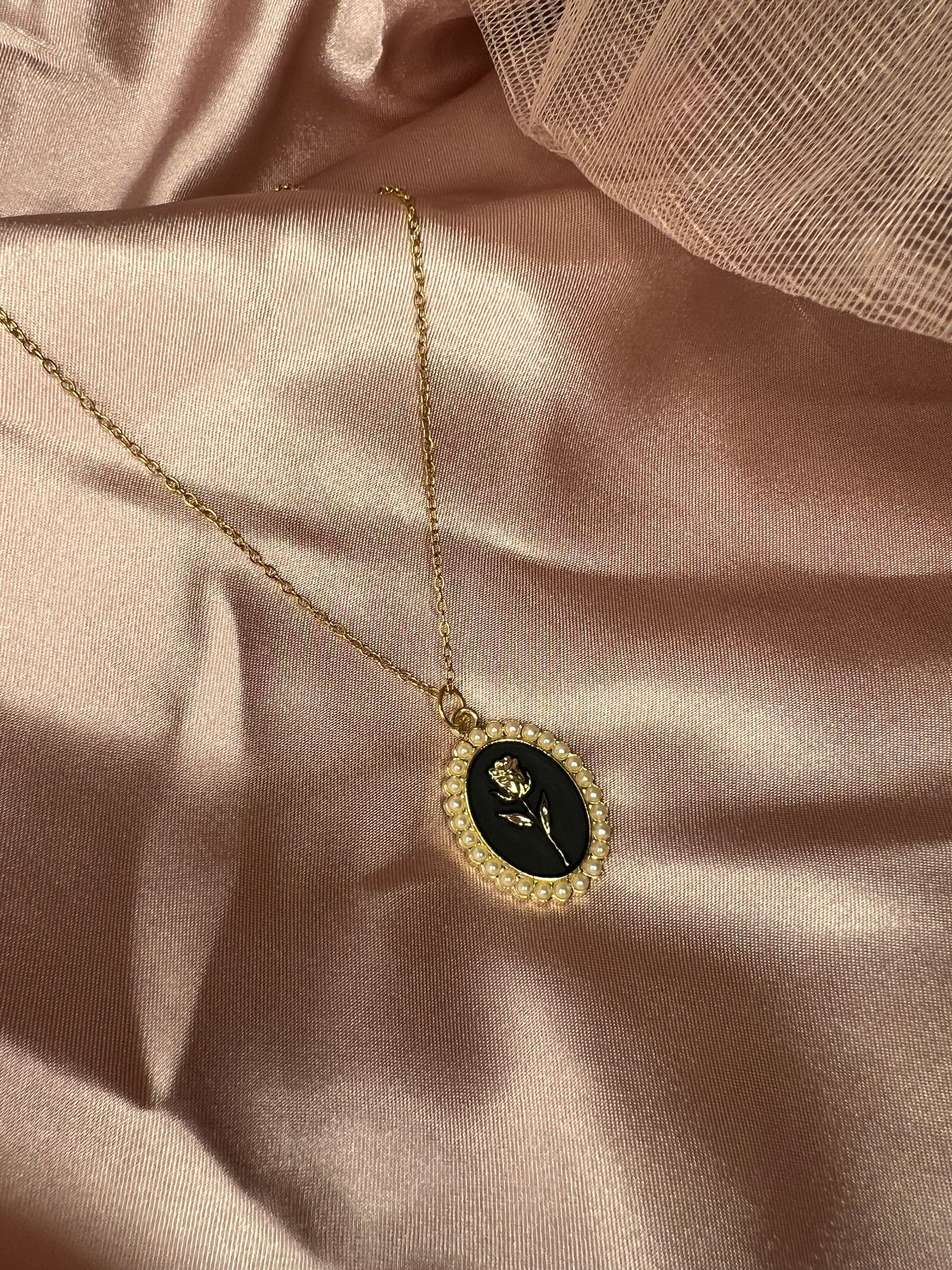 Tulip Golden Plated Oil Drop
