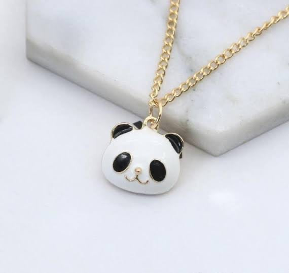 Cute panda necklace
