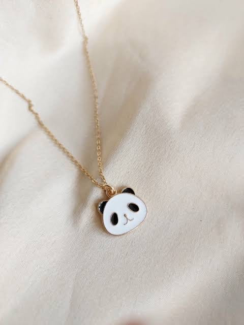 Cute panda necklace