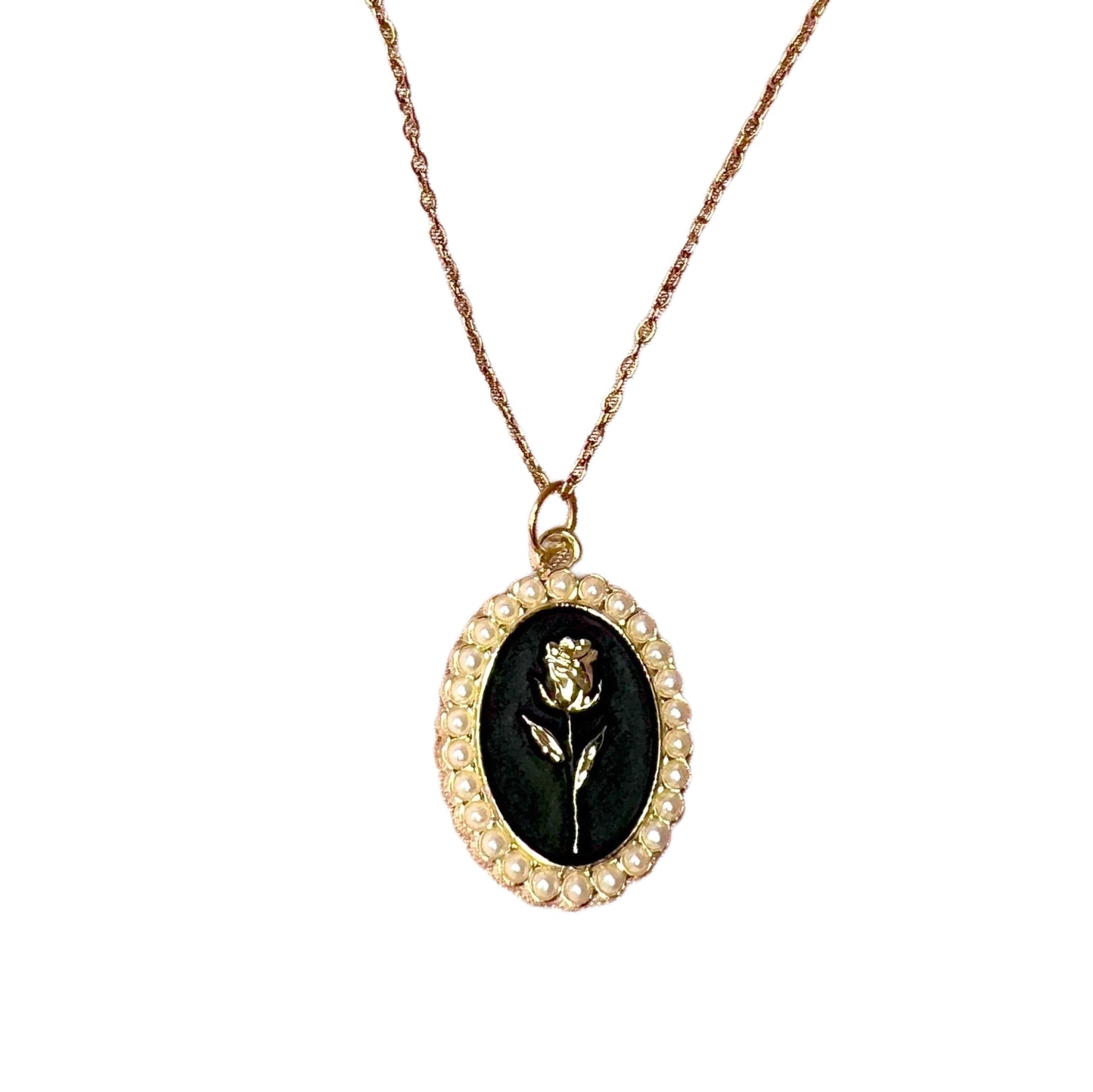 Tulip Golden Plated Oil Drop