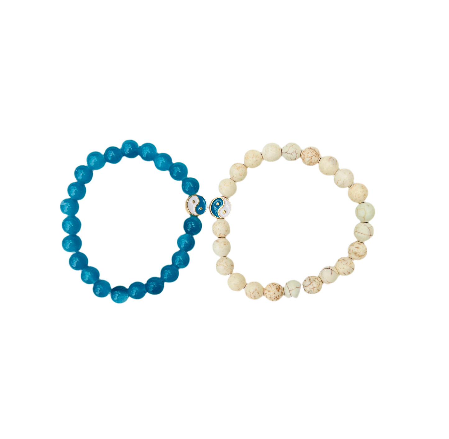 Blue /white yin/yang