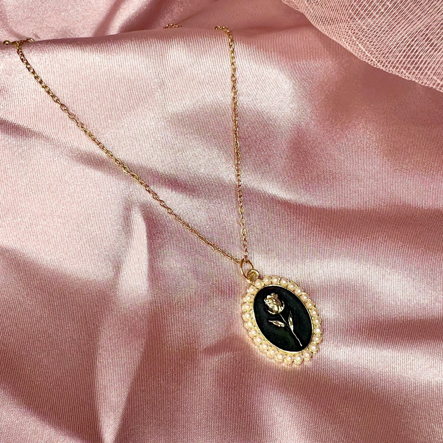 Tulip Golden Plated Oil Drop