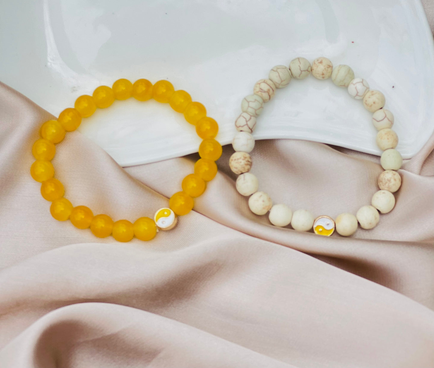 Blue /white yin/yang