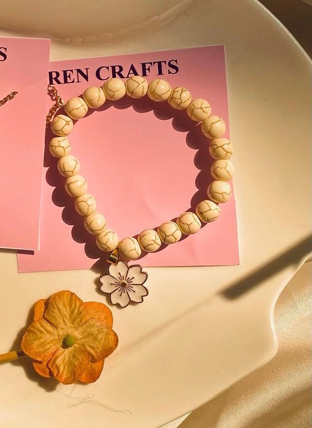 Lotus flower bracelets in different colours