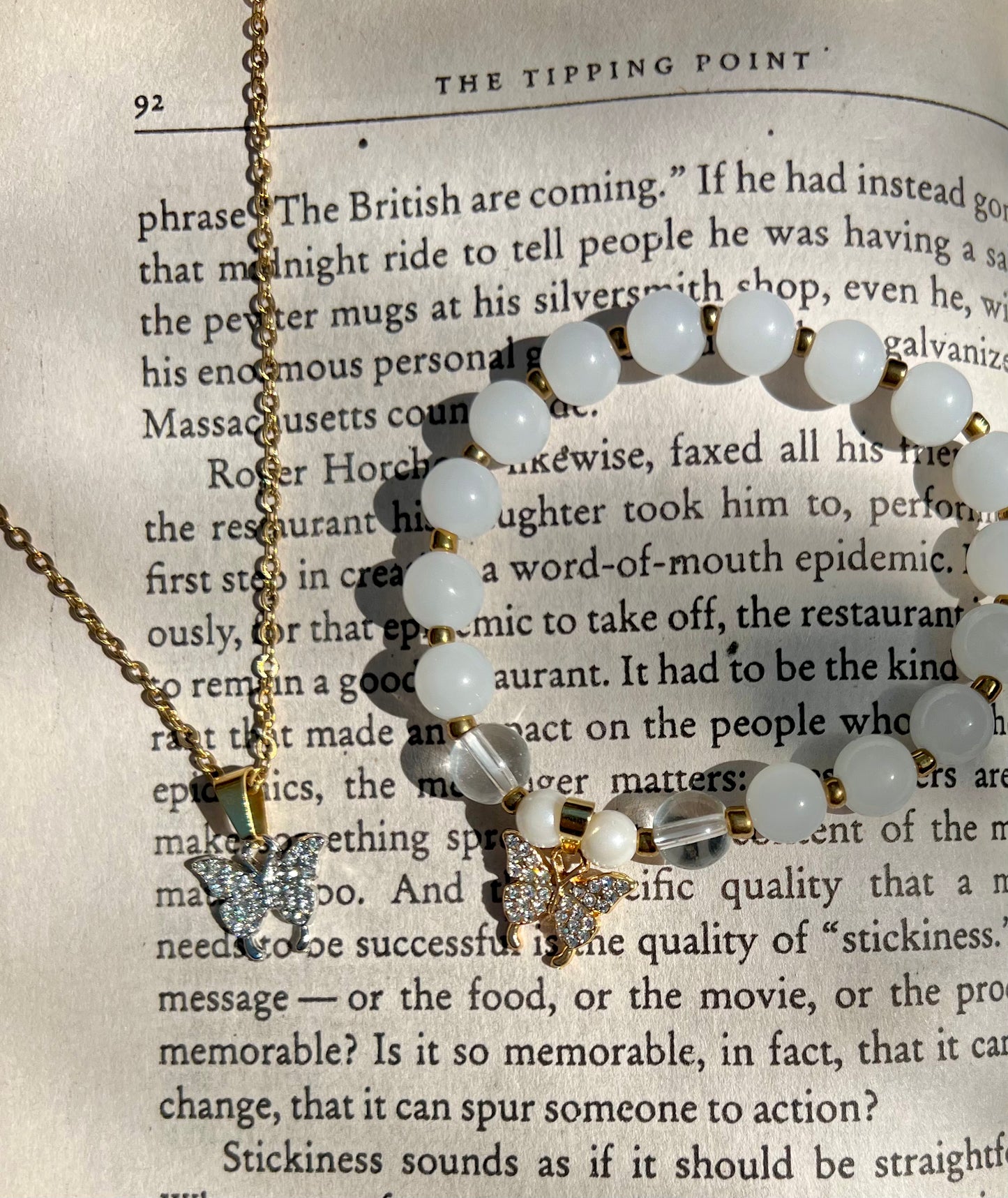 Sparkle butterfly pair