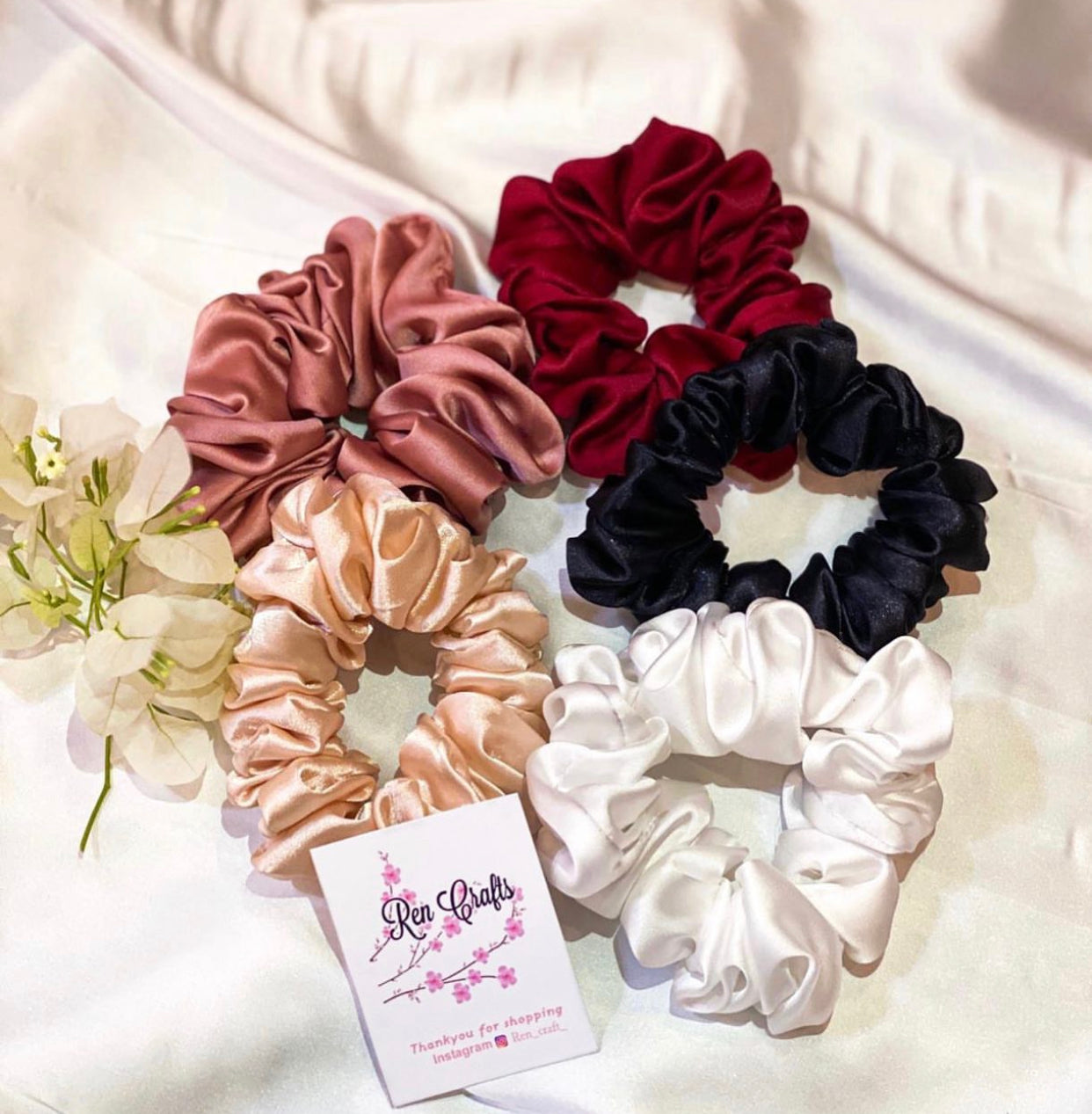 Scrunchy pack of 5