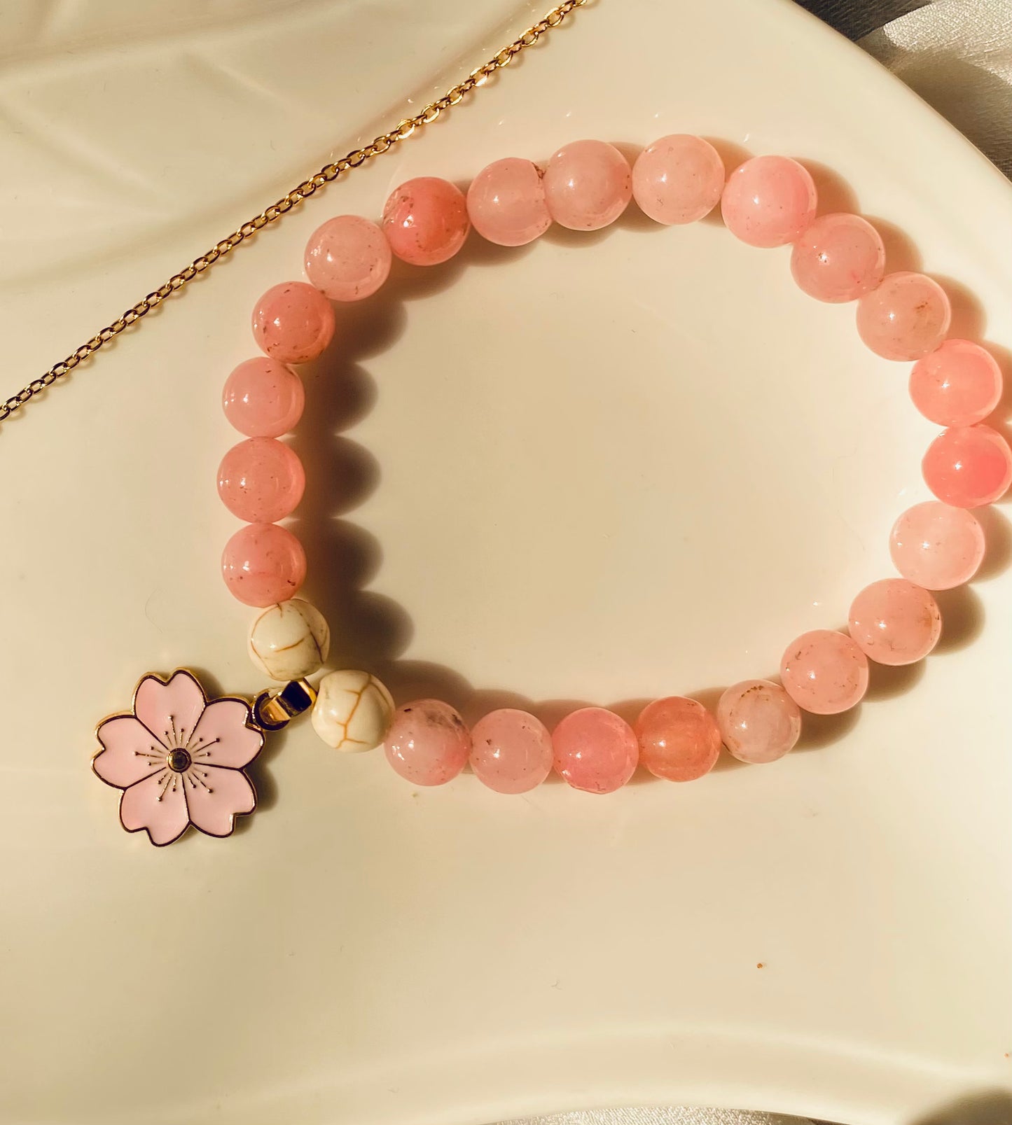 Lotus flower bracelets in different colours
