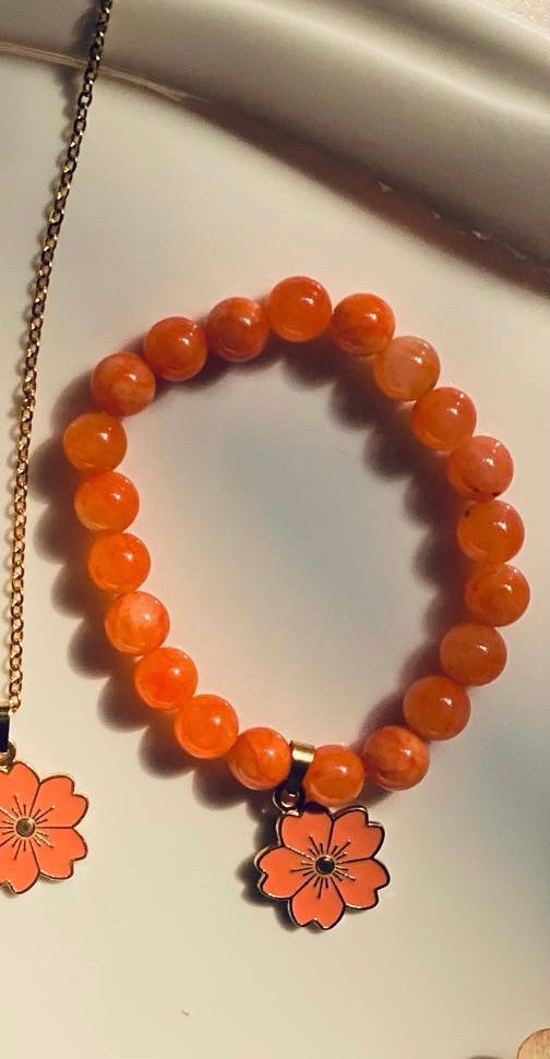 Lotus flower bracelets in different colours