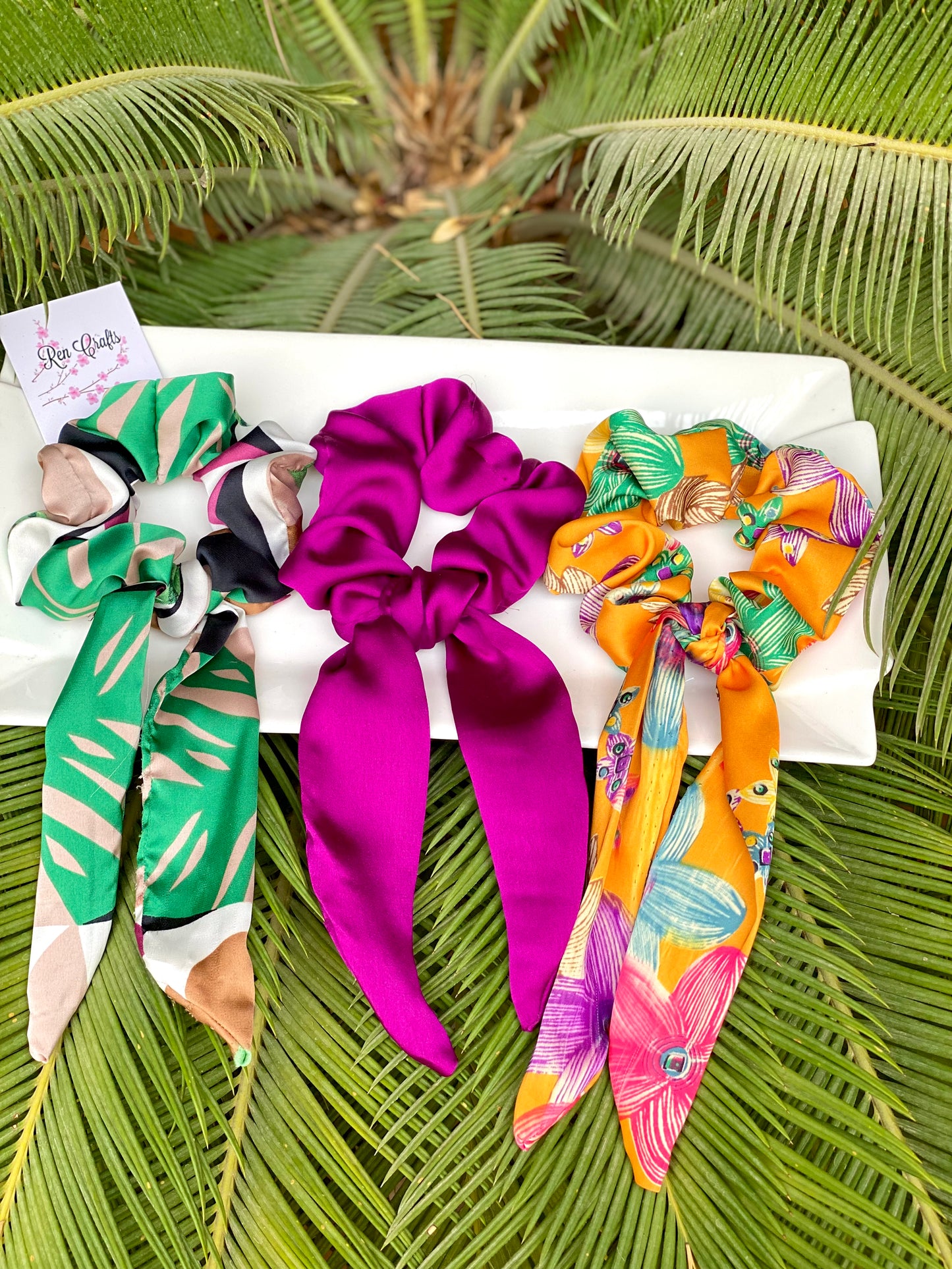 Scrunchy with tail deal of 3