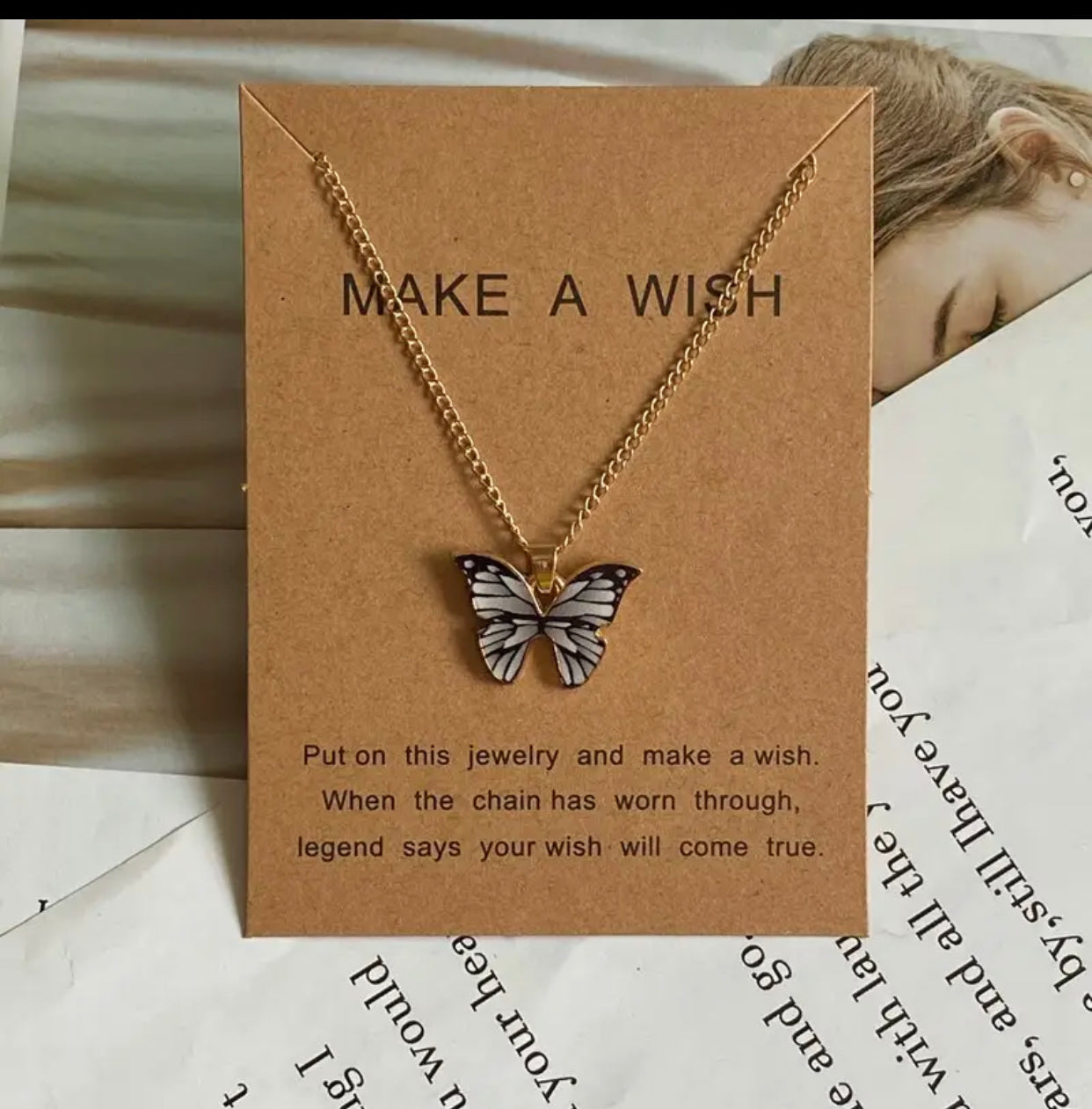 Butterfly necklace
