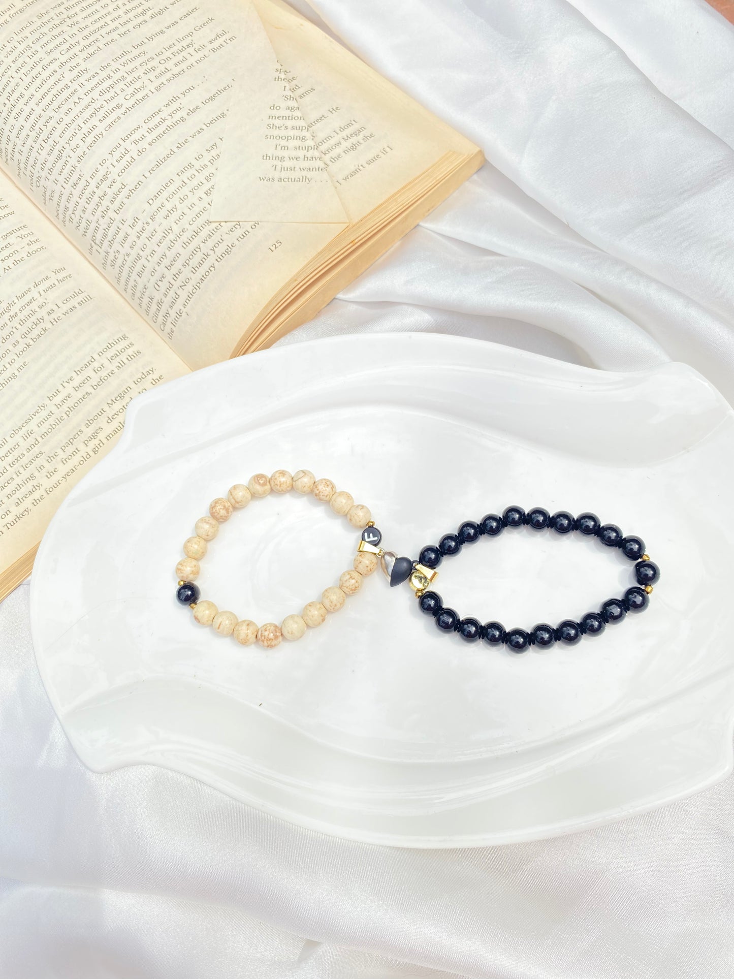 Magical magenta bracelets