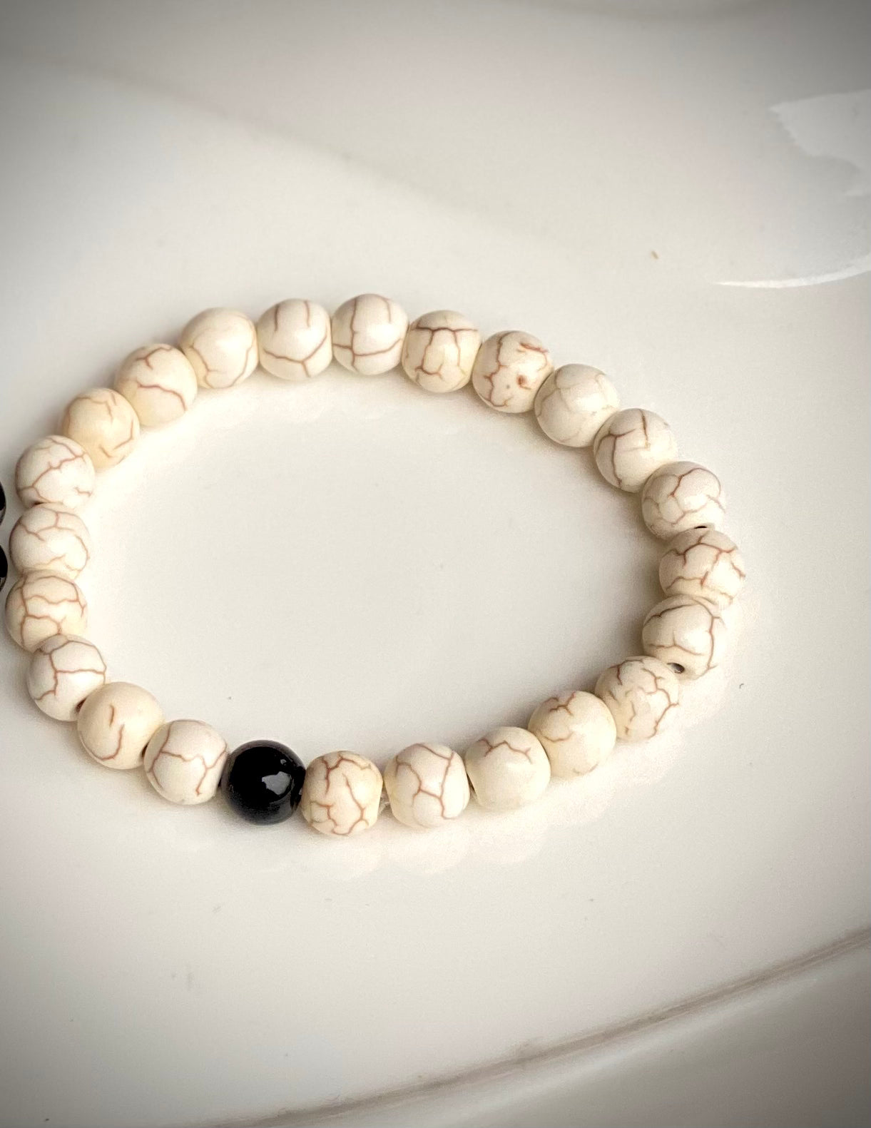 White Basic bracelet