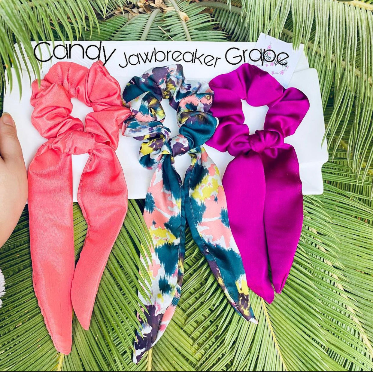 Scrunchy with tail deal of 3