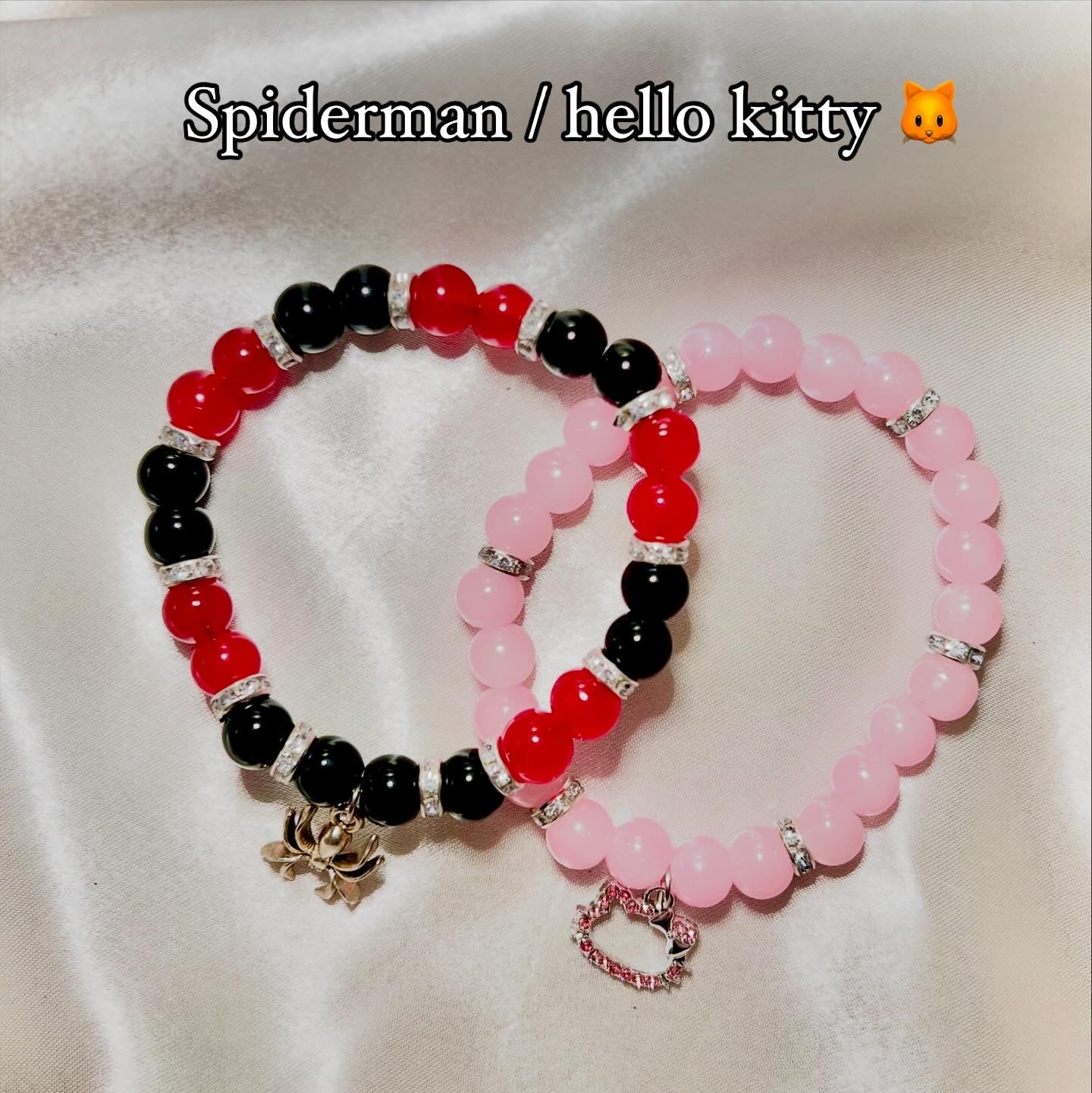 Hello kitty/ spiderman