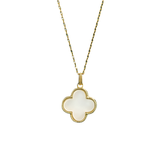 White Clover necklace