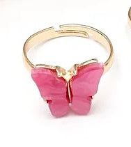 Cute butterfly rings