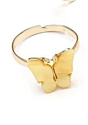 Cute butterfly rings