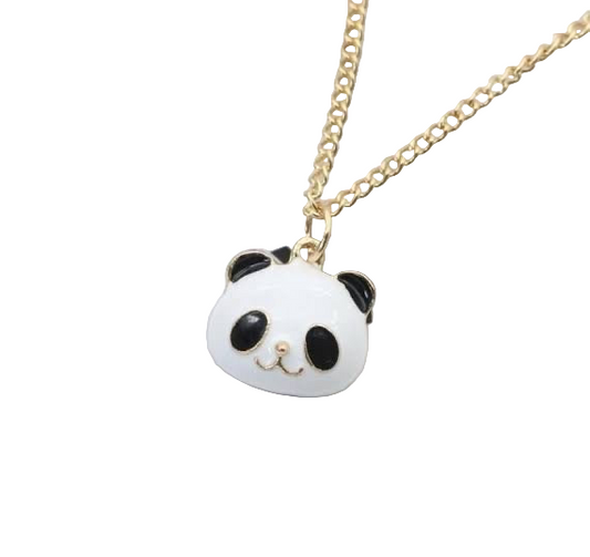 Cute panda necklace