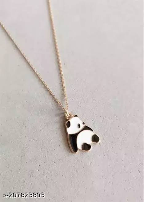 Cute panda necklace