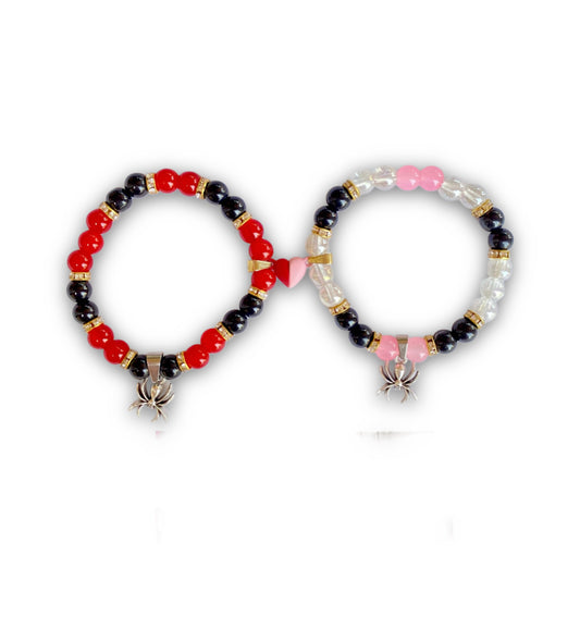 The new spider man / spider women bracelets