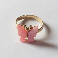 Cute butterfly rings