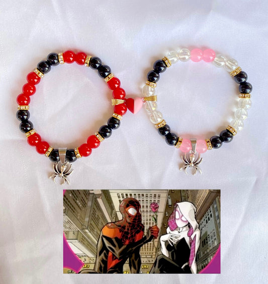 The new spider man / spider women bracelets