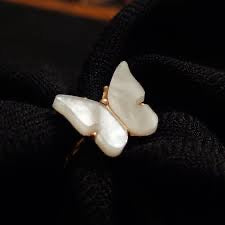 Cute butterfly rings