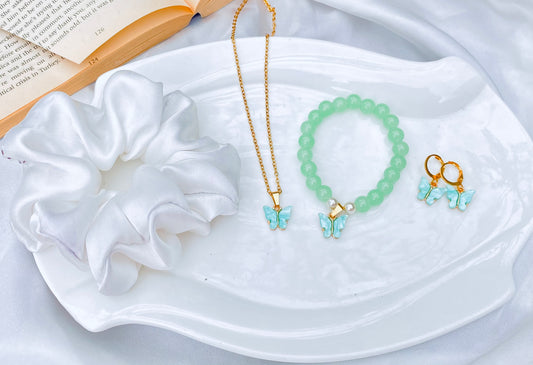 Sea green butterfly birthday deal pack