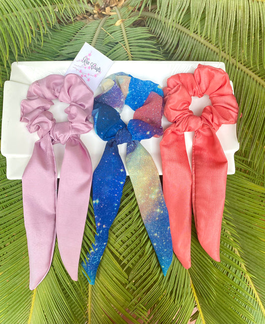 Scrunchy with tail deal of 3