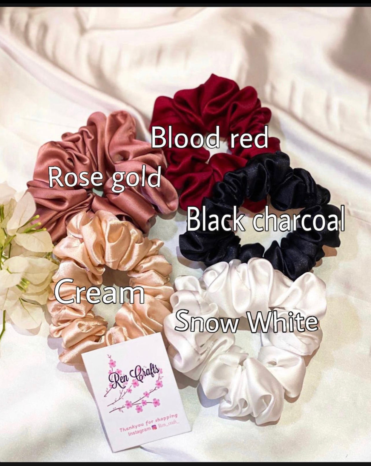 Scrunchy pack of 5