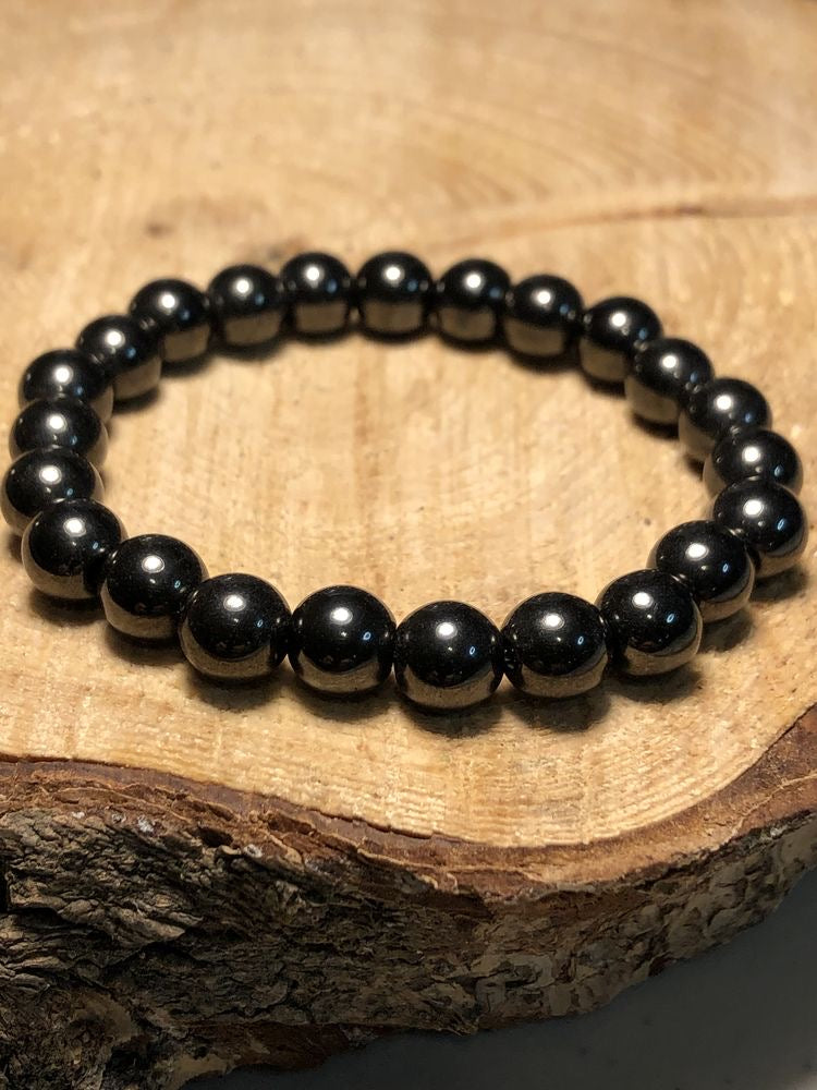 Black stone bracelet