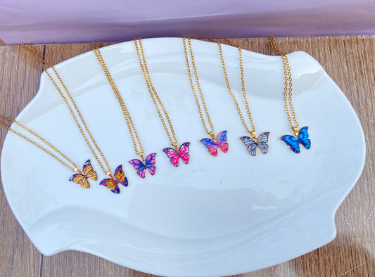 Butterfly necklace