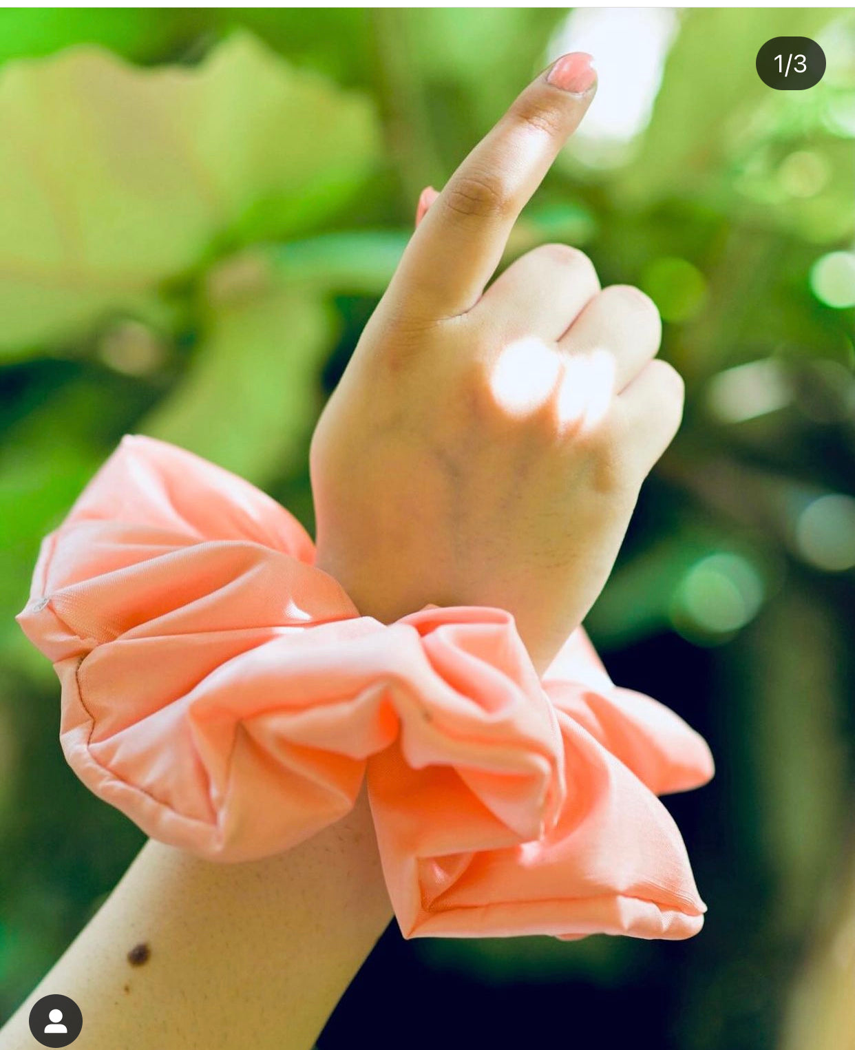 Toffee XL Scrunchy