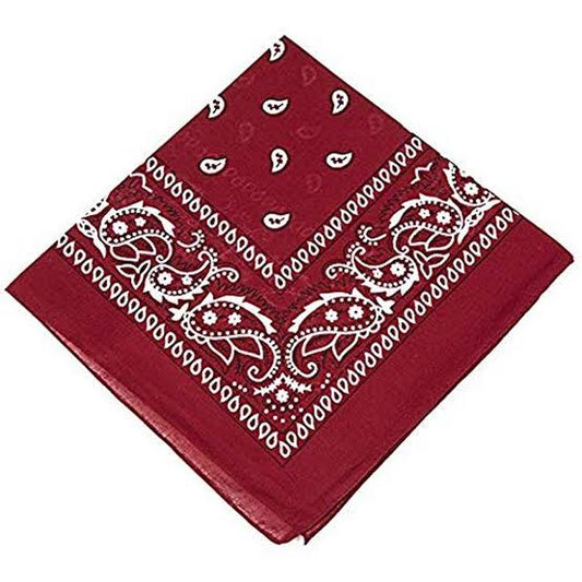 Maroon bandana